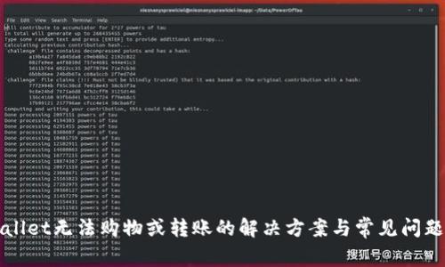 tpWallet无法购物或转账的解决方案与常见问题解析