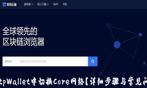 
如何在tpWallet中切换Core网络？详细步骤与常见问题解析