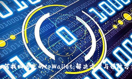 如何找回丢失的tpWallet：解决方案与预防方法