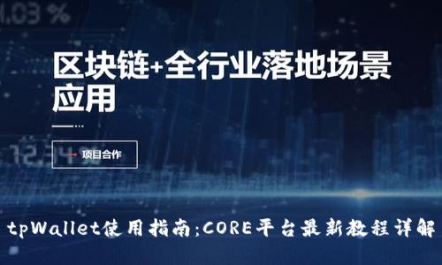 tpWallet使用指南：CORE平台最新教程详解